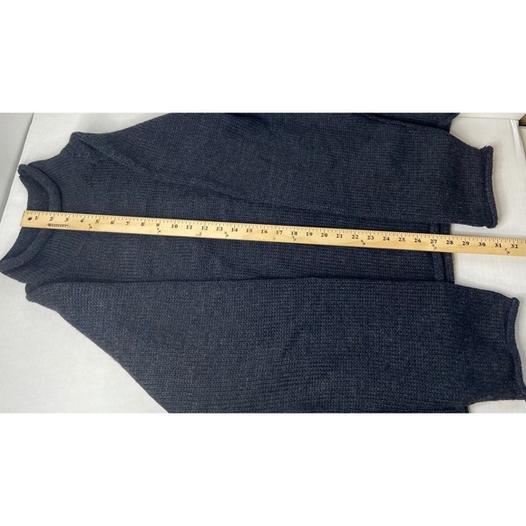 J.Crew Mens XL 100% Wool Roll Neck Sweater Made in Malaysia - Picture 5 of 9